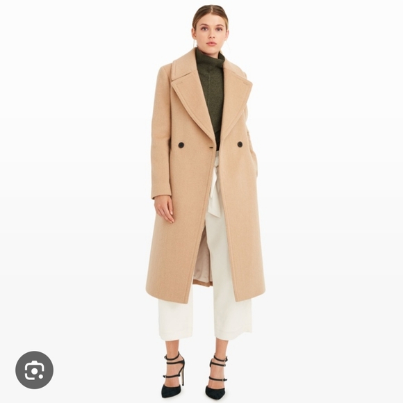 CLUB MONACO DAYLINA WOOL COAT XS - Picture 1 of 16